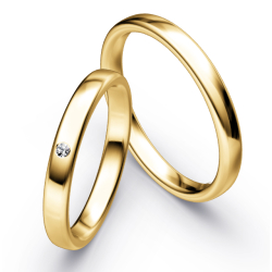 Vielsesringe Klassisk Guld 3 mm F5
