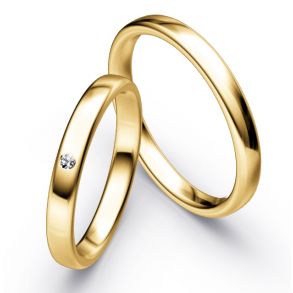 Vielsesringe Klassisk Guld 3 mm F5