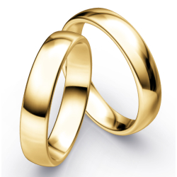 Vielsesringe Klassisk Guld 5 mm F5