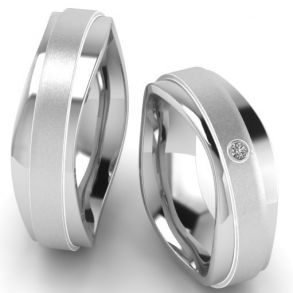 Vielsesringe Rustfri Stl 1362