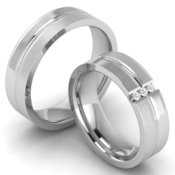 Vielsesringe Rustfri Stl 1365