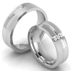 Vielsesringe Rustfri Stl 1365