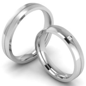 Vielsesringe Rustfri Stl 1366