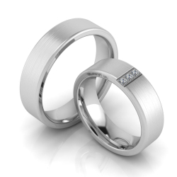 Vielsesringe Rustfri Stl 1371