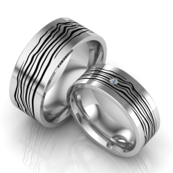 Vielsesringe Rustfri Stl 1394