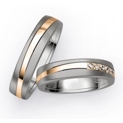 Eksklusive Vielsesringe Cherish 07