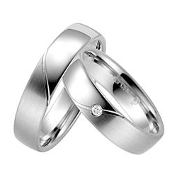 Vielsesringe S�lv 5502