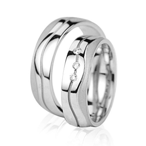 Eksklusive Vielsesringe - Pure Heart 201-2