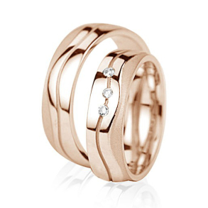 Eksklusive Vielsesringe - Pure Heart 201-3