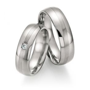 Vielsesringe Titanium 77-20110