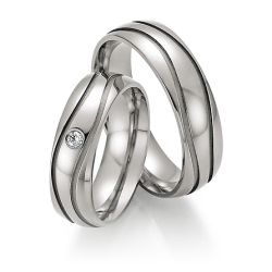 Vielsesringe Titanium 77-20130