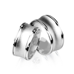 Eksklusive Vielsesringe - Pure Heart 204-2