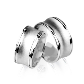 Eksklusive Vielsesringe - Pure Heart 204-2