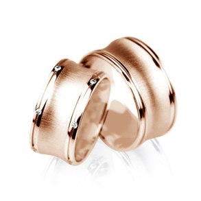 Eksklusive Vielsesringe - Pure Heart 204-3