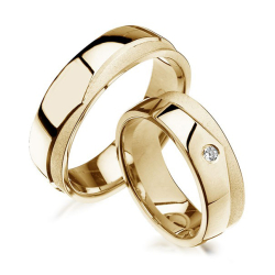 Eksklusive Vielsesringe - Pure Heart 206-1