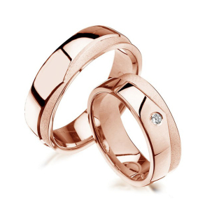 Eksklusive Vielsesringe - Pure Heart 206-3