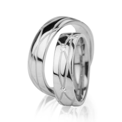 Eksklusive Vielsesringe - Pure Heart 207-2