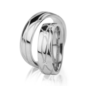 Eksklusive Vielsesringe - Pure Heart 207-2