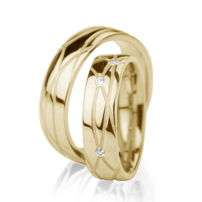 Eksklusive Vielsesringe - Pure Heart 207-1