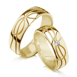 Eksklusive Vielsesringe - Pure Heart 209-1