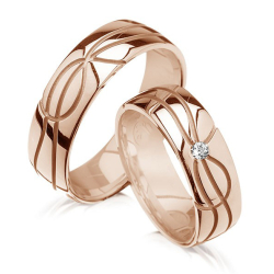 Eksklusive Vielsesringe - Pure Heart 209-3