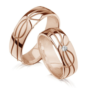 Eksklusive Vielsesringe - Pure Heart 209-3