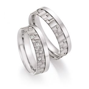 Vielsesringe Titanium 77-21050