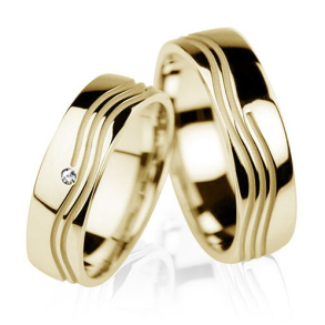 Eksklusive Vielsesringe - Pure Heart 211-1