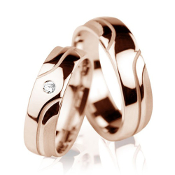 Eksklusive Vielsesringe - Pure Heart 212-3