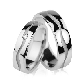 Eksklusive Vielsesringe - Pure Heart 213-2