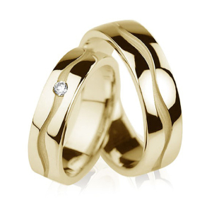 Eksklusive Vielsesringe - Pure Heart 213-1