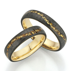 Eksklusive Vielsesringe Goldflakes Only You 22-1760