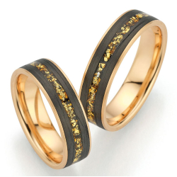 Eksklusive Vielsesringe Goldflakes Only You 22-1780
