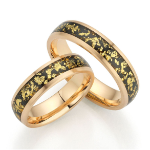 Eksklusive Vielsesringe Goldflakes Only You 22-1790