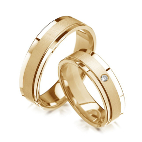 Eksklusive Vielsesringe - Pure Heart 222-1