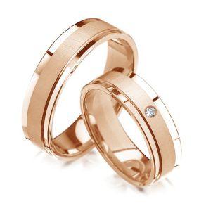 Eksklusive Vielsesringe - Pure Heart 222-3