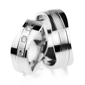 Eksklusive Vielsesringe - Pure Heart 224-2