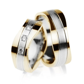 Eksklusive Vielsesringe - Pure Heart 224-5