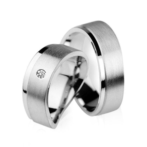 Eksklusive Vielsesringe - Pure Heart 225-2