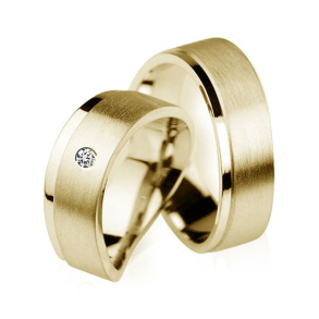 Eksklusive Vielsesringe - Pure Heart 225-1