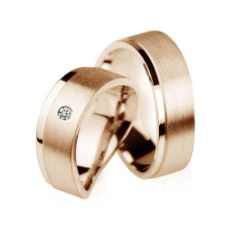 Eksklusive Vielsesringe - Pure Heart 225-3