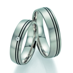 Eksklusive Vielsesringe Carbon Only You 22-1170