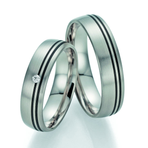 Eksklusive Vielsesringe Carbon Only You 22-1170