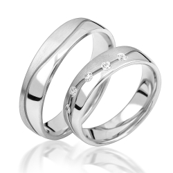 Vielsesringe Slv M25