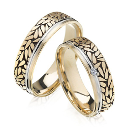 Eksklusive Vielsesringe - Pure Heart 253-4