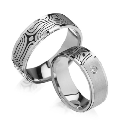 Eksklusive Vielsesringe - Pure Heart 254-2