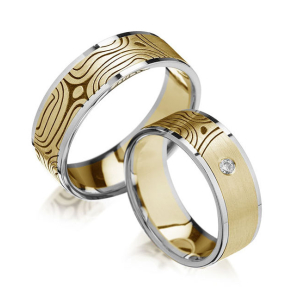 Eksklusive Vielsesringe - Pure Heart 254-4