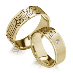 Eksklusive Vielsesringe - Pure Heart 254-1