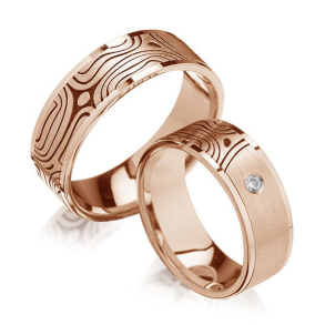 Eksklusive Vielsesringe - Pure Heart 254-3