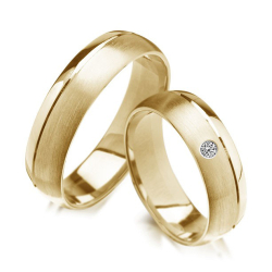 Eksklusive Vielsesringe - Pure Heart 256-1